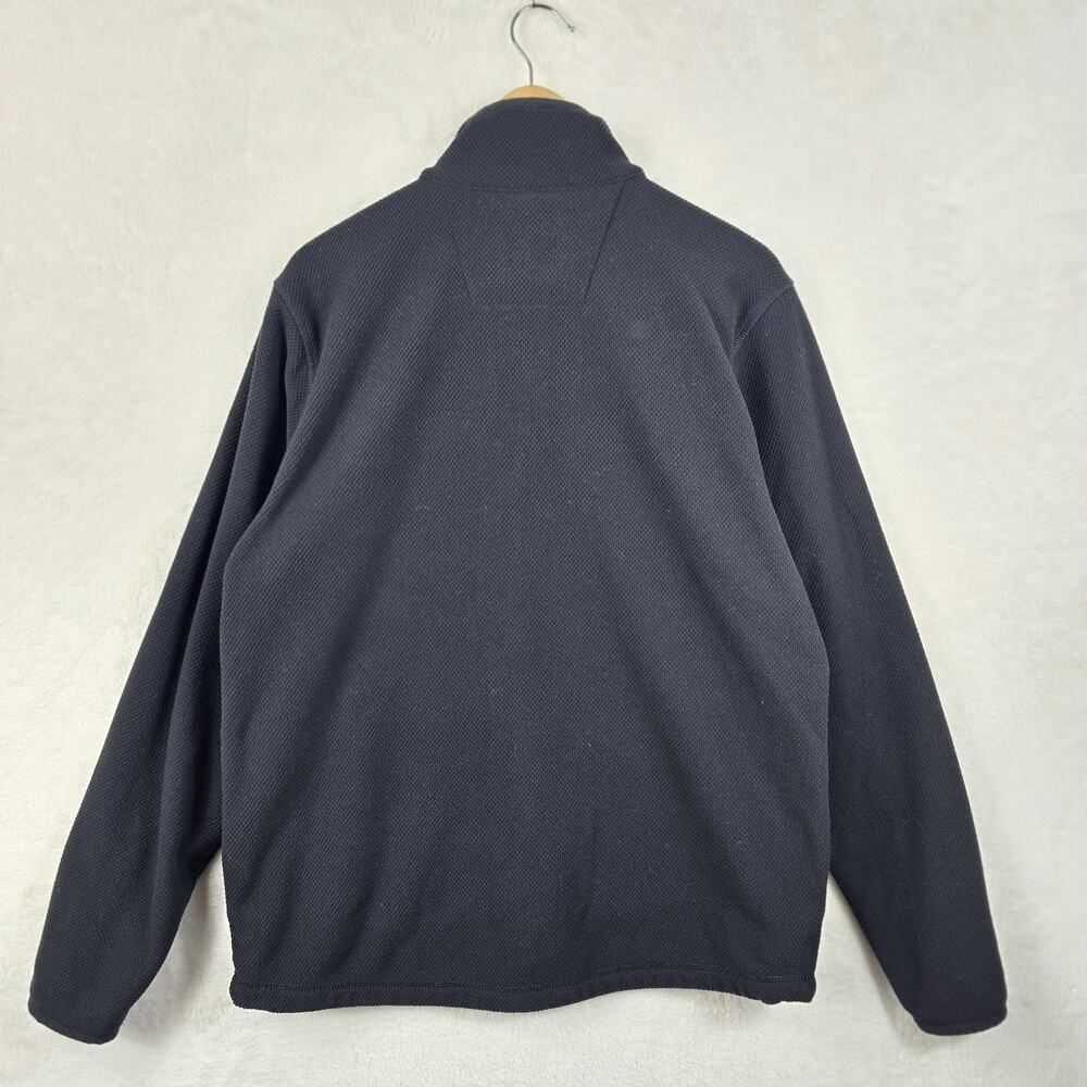 Carhartt Men’s Full Zip Fleece Jacket Sherpa Fleece Black Medium Relaxed Fit - Picture 11 of 13